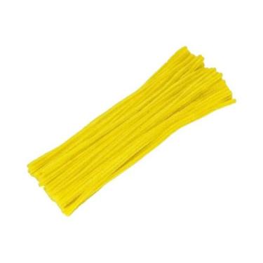Imagem de 100 Peças De Hastes De Chenille Coloridas E Fofas Para Artesanato DIY,