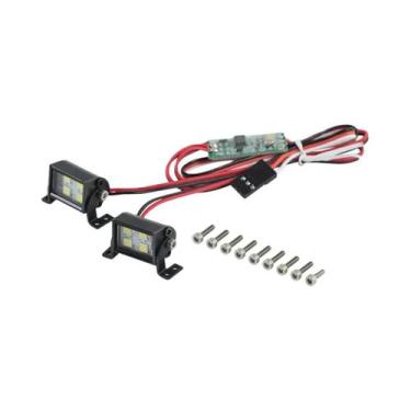 Imagem de Barra De Luz LED Super Brilhante Para Teto De Carro RC 1/10 Com Contro