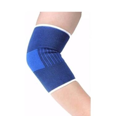 Imagem de Cotoveleira Tensor Protetor Cotovelo Compressão Treino - Par