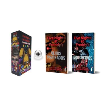 Imagem de Kit de Livros: Box Pavores de Fazbear: Five Nights At Freddy's - Vols. 1-4, Olhos Prateados e Os Distorcidos Vols. 1-2