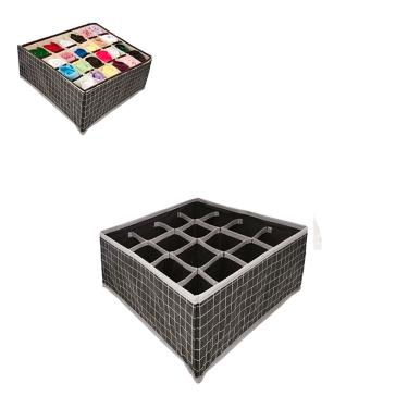 Imagem de Caixa Organizadora Dobrável Multiuso para Cueca e Calcinha