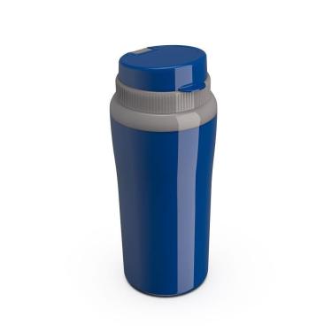 Imagem de Copo Térmico Miami De 650ml Com Parede Dupla Unitermi - Azul