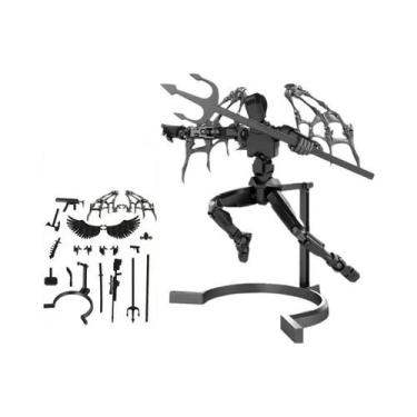 Imagem de Boneco Robô Articulado 3D De 13 Polegadas Com Múltiplas Articulações E