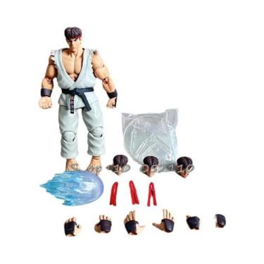 Imagem de Bonecos De Ação Guile Ken Ryu Street Fighter, Modelo Articulado, Anime