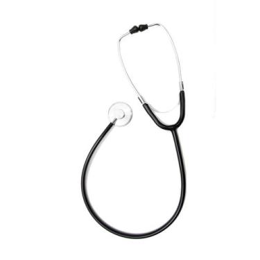Imagem de Estetoscópio Preto Unisson Adulto Garantia 2 Anos Pamed