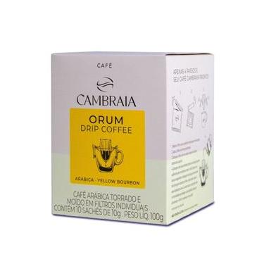 Imagem de Café Cambraia Orum Drip Coffee 10 unidades