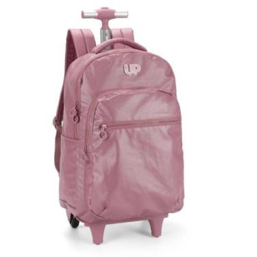 Imagem de Mochila com Rodinhas Crinkle Rose Up4You - Luxcel