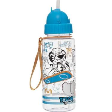 Imagem de Garrafa Com Canudo Pacific LovIt Tigor T Tigre Future Azul - Marisol, 