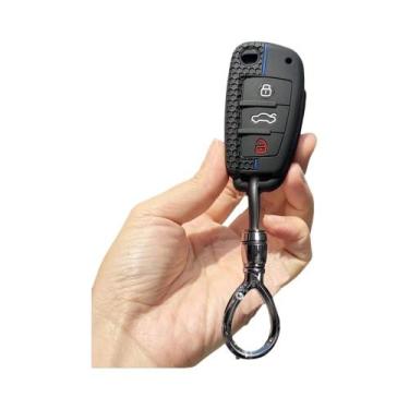 Imagem de Capa De Silicone Para Chave Remota De Carro Audi Para A6 A3 A4 A1 Q2 Q