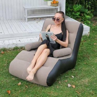 Imagem de Poltrona Inflável Ergonômica Super Macia - Top Rio