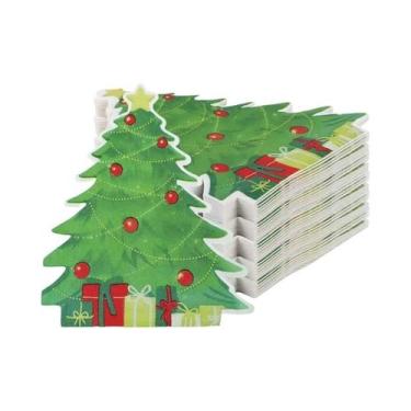 Imagem de Guardanapos De Papel Descartáveis De Natal Com Boneco De Neve, 20-100 