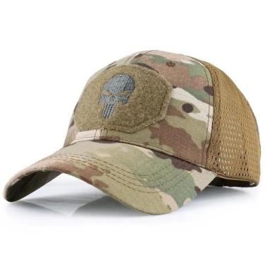 Imagem de Chapéu de Beisebol Camuflado Unissex - Proteção Solar Respirável para 