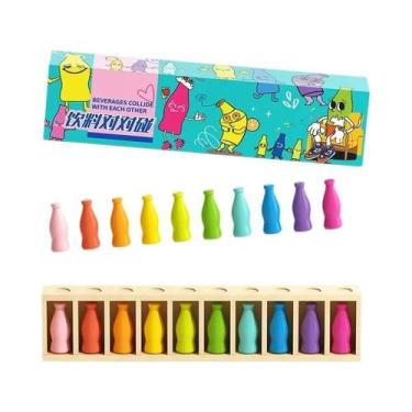 Imagem de Jogo De Desafio De Adivinhação De Cores, Conjunto De Brinquedos Educac