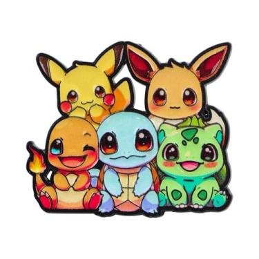 Imagem de Pin De Esmalte Infantil Fofo De Monstro Elfo De Anime, Broche De Jogo 