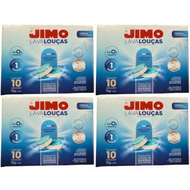 Imagem de Lava Louça Multicamadas Detergente Concentrado 40 pastilhas para Máqui