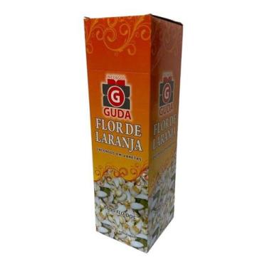 Imagem de Incenso Flor de Laranja Guda Indiano 25 Caixas com 7 Varetas - Lua Mís