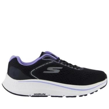 Imagem de Tênis Skechers Go Run Consistent 2.0 Preto/Roxo Feminino-Feminino