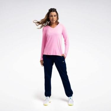 Imagem de Camiseta Reebok Athletic Manga Longa Feminina-Feminino