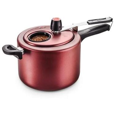 Imagem de Panela de Pressão Exclusive 4,5 Litros Cereja com Visor Superior 6023 
