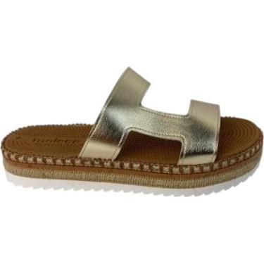 Imagem de Rasteira Moleca Flatform Slide Corda Feminino-Feminino