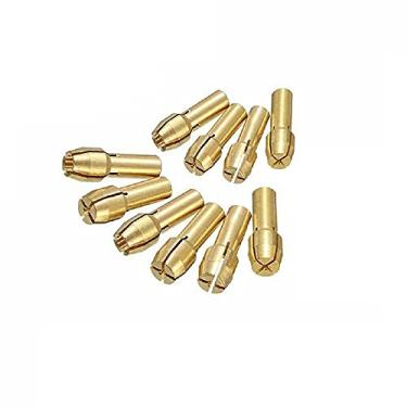 Imagem de MOOKEENONE Kit de porca de pinça para baixo 10 x ferramentas de troca rápida para Dremel