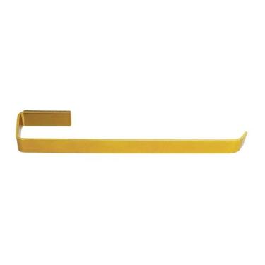 Imagem de Porta Toalha de Rosto Chapa Grossa Dourado - Montelar Acabamentos