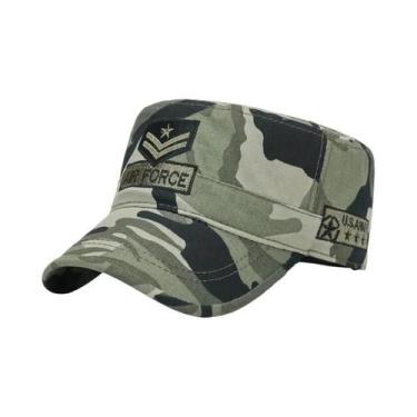 Imagem de Boné De Beisebol Masculino Com Bordado Camuflado Em Algodão, Estilo Co