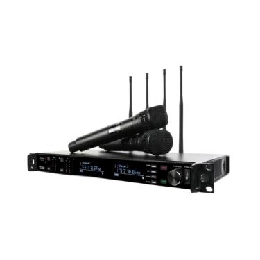 Imagem de Microfone Dylan Qs-10/M2 Duplo S/Fio