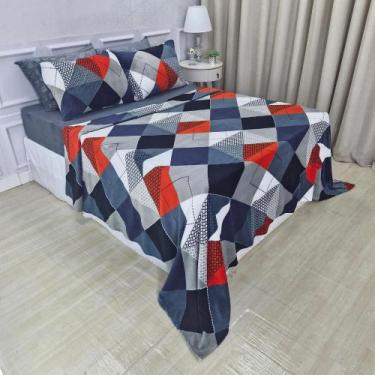 Imagem de Manta Queen Microfibra Estampada Antialérgica Toque Macio - Casa Mambe