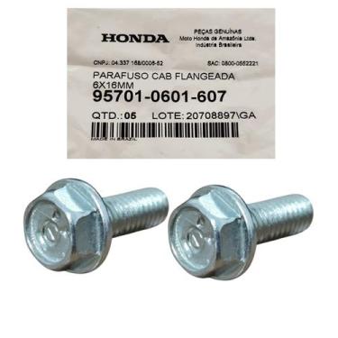 Imagem de Par Parafuso Banco Xre 300 2010 à 2018 6x16 Original Honda
