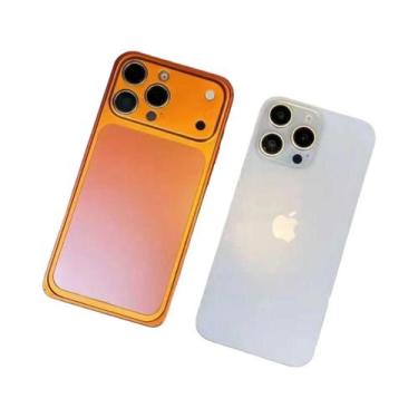 Imagem de Capa Traseira De Liga De Alumínio Para iPhone 13 14 15 16 pro Max Séri