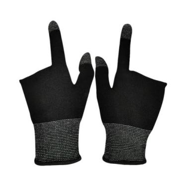 Imagem de Luvas De Dedo Antirrisco Para Gamers (2 Peças)  Confortáveis E À Prova
