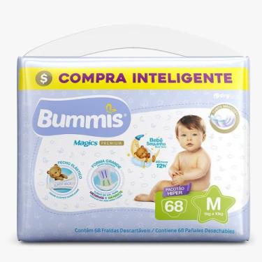 Imagem de Fralda Bummis Hiper Pacotão M c/68