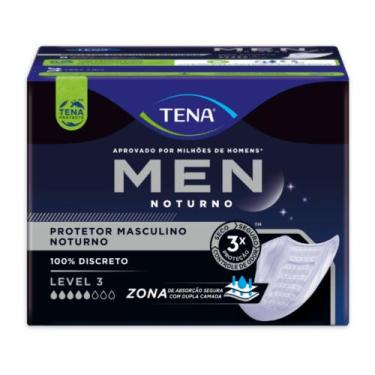 Imagem de Absorvente Protetor Masculino Tena Men Level 3 Noturno com 8 Unidades