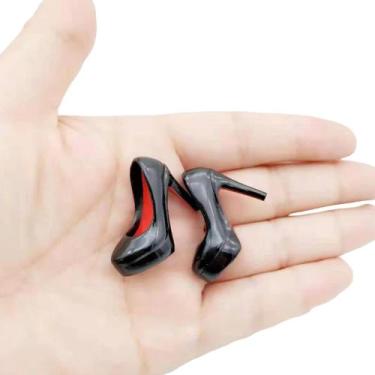 Imagem de Sapatos de salto alto femininos em escala 1/6 Toys  - Action Figure, P