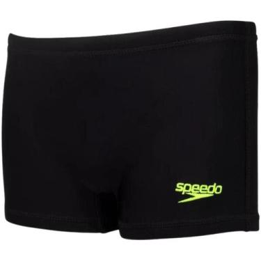Imagem de Sunga Boxer Hidroshort Solid Kids Speedo Lycra Praia Piscinamarinho 4,