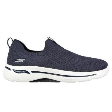 Imagem de Tênis Skechers Go Walk Arch Fit Feminino Azul, 40