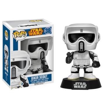 Imagem de Funko Pop! Disney: Star Wars - Biker Scout 38