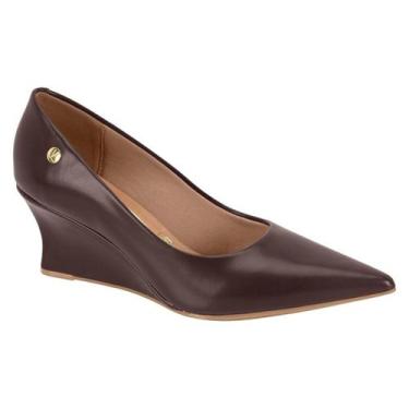 Imagem de Sapato Scarpin Anabela Feminino Vizzano Classico Casual Festa Trabalho