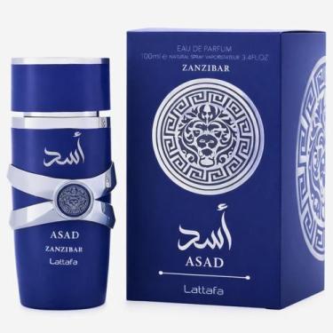 Imagem de Perfume Lattafa Asad Zanzibar Masculino EDP 100ml Original Importado Á