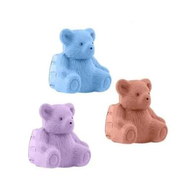 Imagem de 2 em 1 - Apontador com Borracha Ursinho - Kaz Cor:Azul, Azul