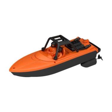 Imagem de Lancha Racing Club Laranja Com Controle Remoto - Zoop Toys