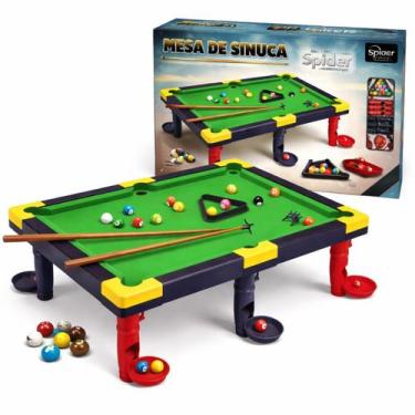 Imagem de Mesa de Sinuca Infantil Grande 50cm x 38 cm, Completa - DONY TOYS