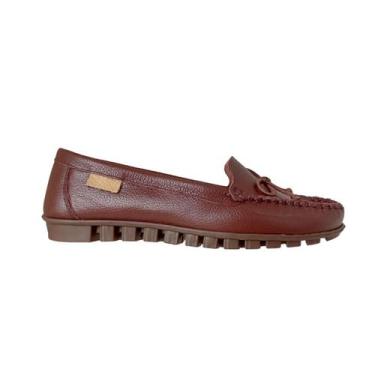 Imagem de Mocassim Clássico Estilo Bottero Feminino Social Confortável, Chocolat