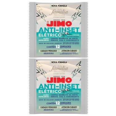 Imagem de Pastilha Repelente Jimo Anti Inset Refil 24un Mosquitos