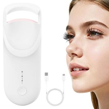 Imagem de Modelador de Cílios Elétrico ZARRSON 2 Temperaturas Tipo-C Branco