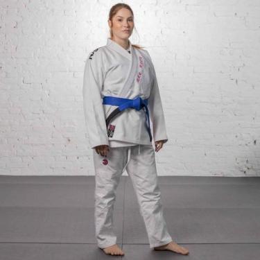 Imagem de KIMONO HANZO NAJA 450g -, Branco, Rosa, A3