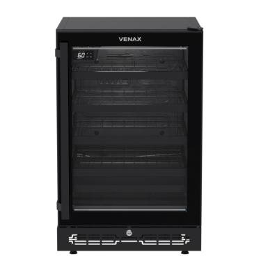 Imagem de Adega de Vinhos de Embutir Venax 24 Garrafas Preto 127V