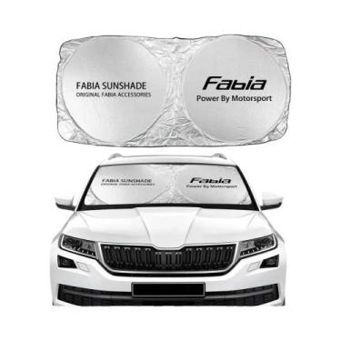 Imagem de Protetor Solar Para Para-brisa De Carros Skoda Octavia, Fabia, Rapid, 