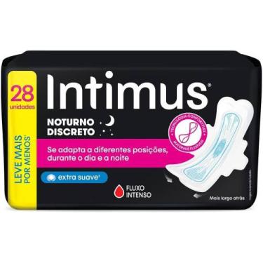 Imagem de Kit 3 absorvente intimus dia&noite ultrafino suave c/abas c/ 28